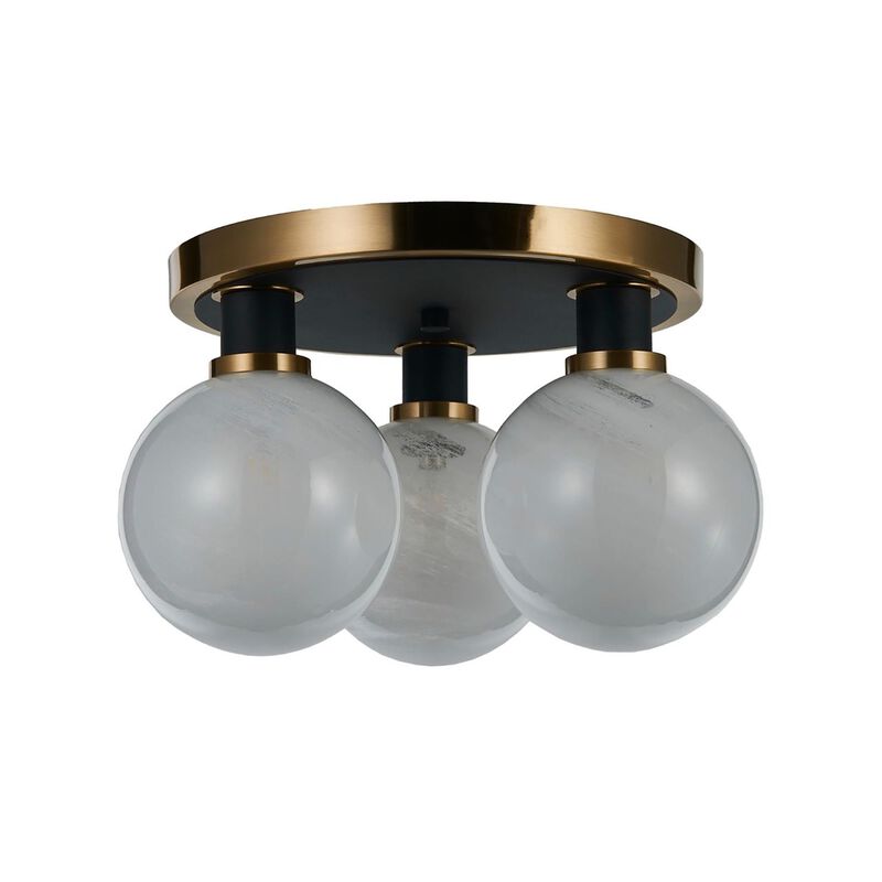 Gem 15 Inch Semi Flush Mount by Artcraft
