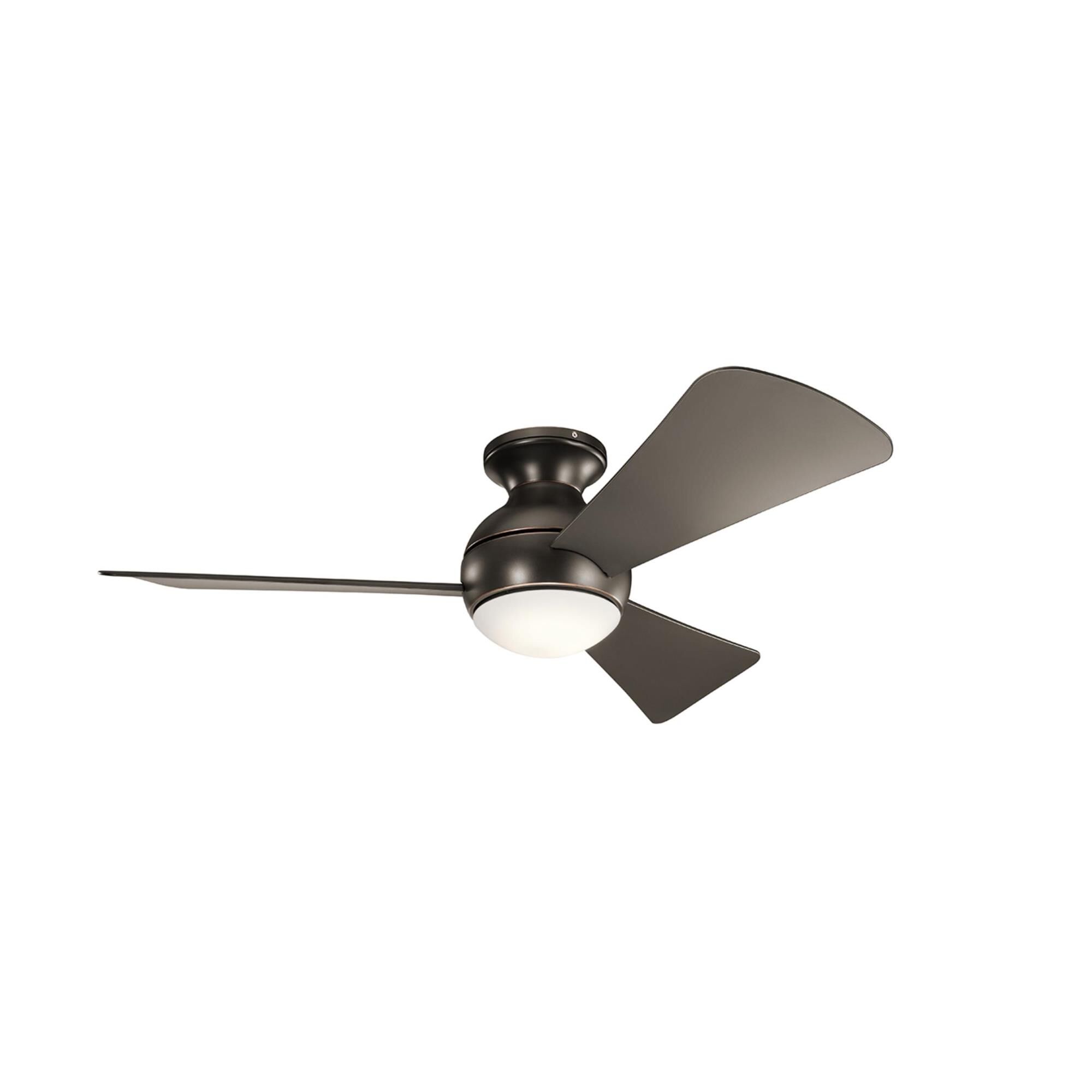 Sola 44 Inch Flush Mount Fan with Light Kit by Kichler Lighting