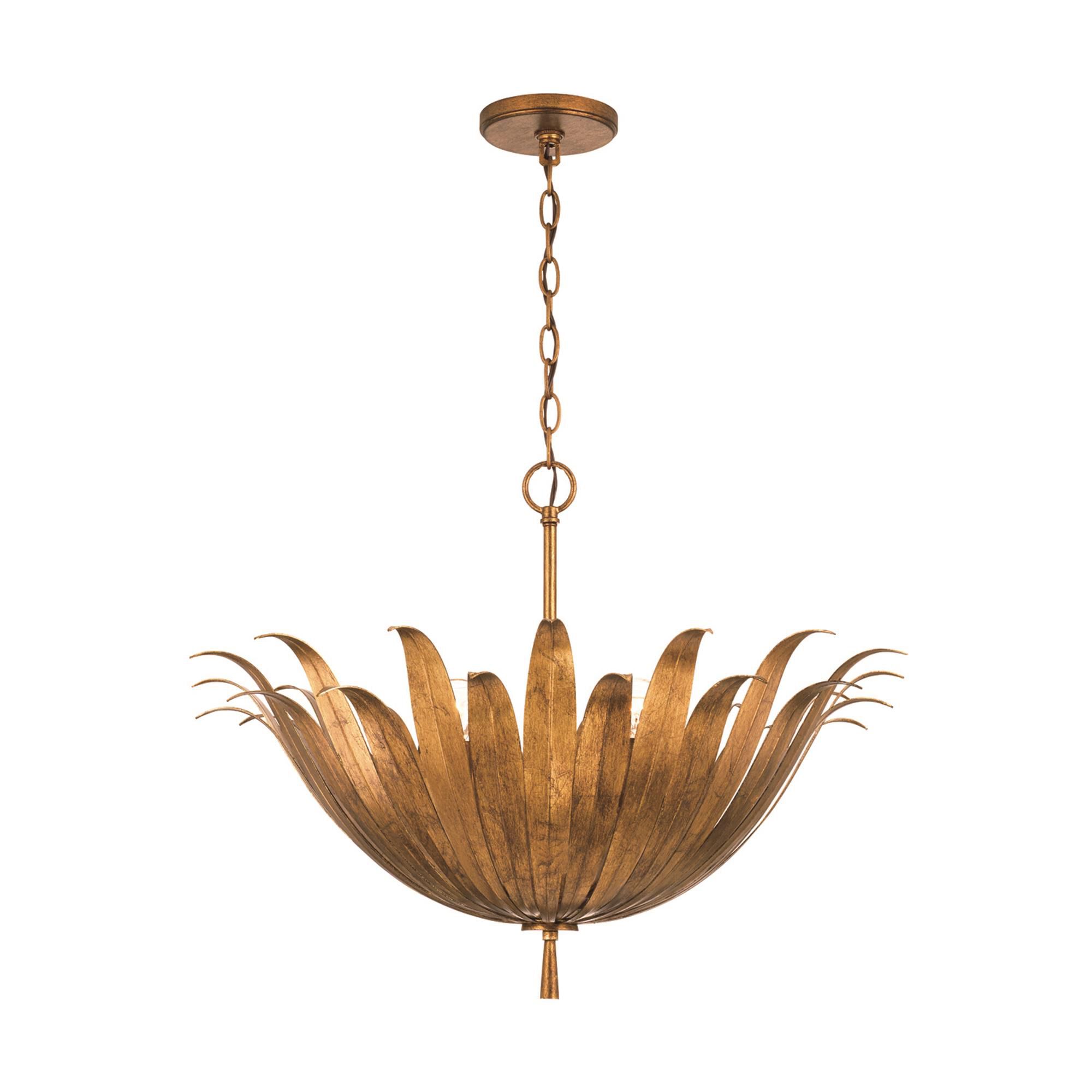 Shown in Antique Gold finish