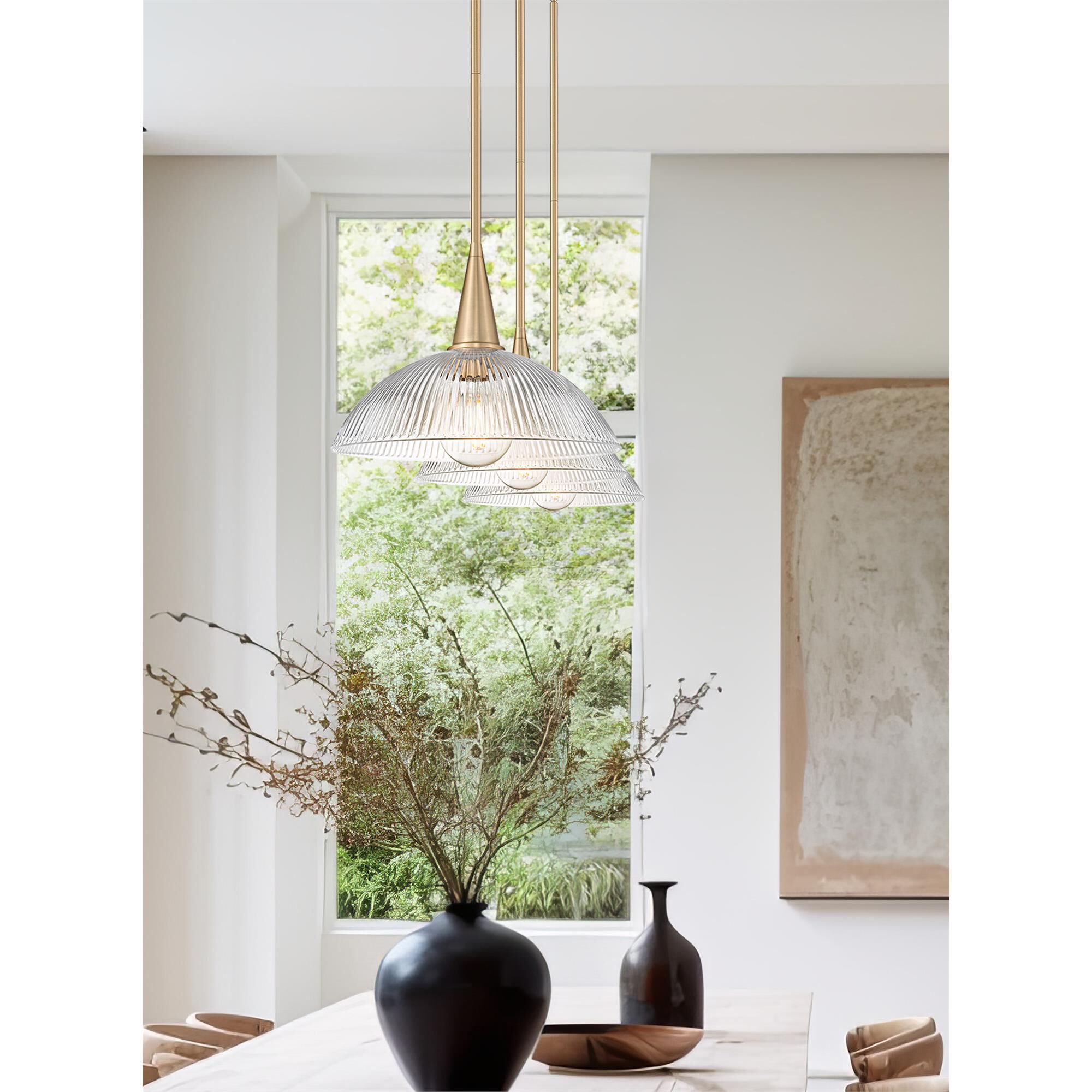 Lunelle Medium Linear Chandelier,