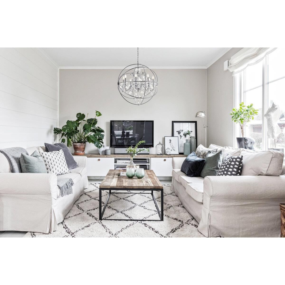 Cordelia 32 Inch 8 Light Chandelier by Elegant Lighting