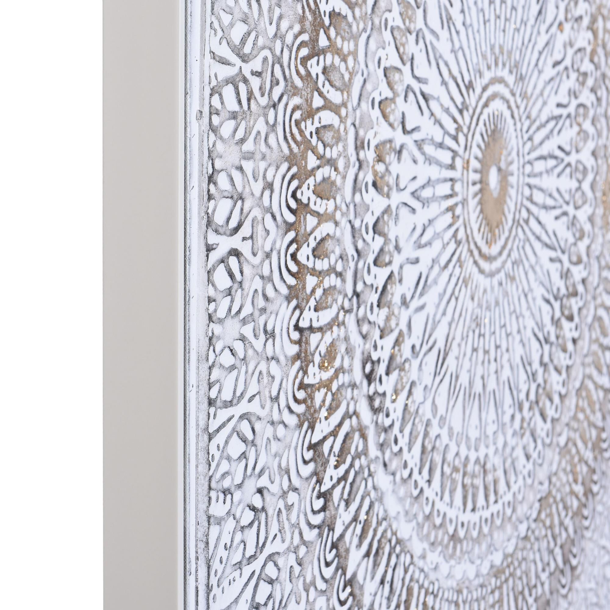 Shown in White And Gold finish