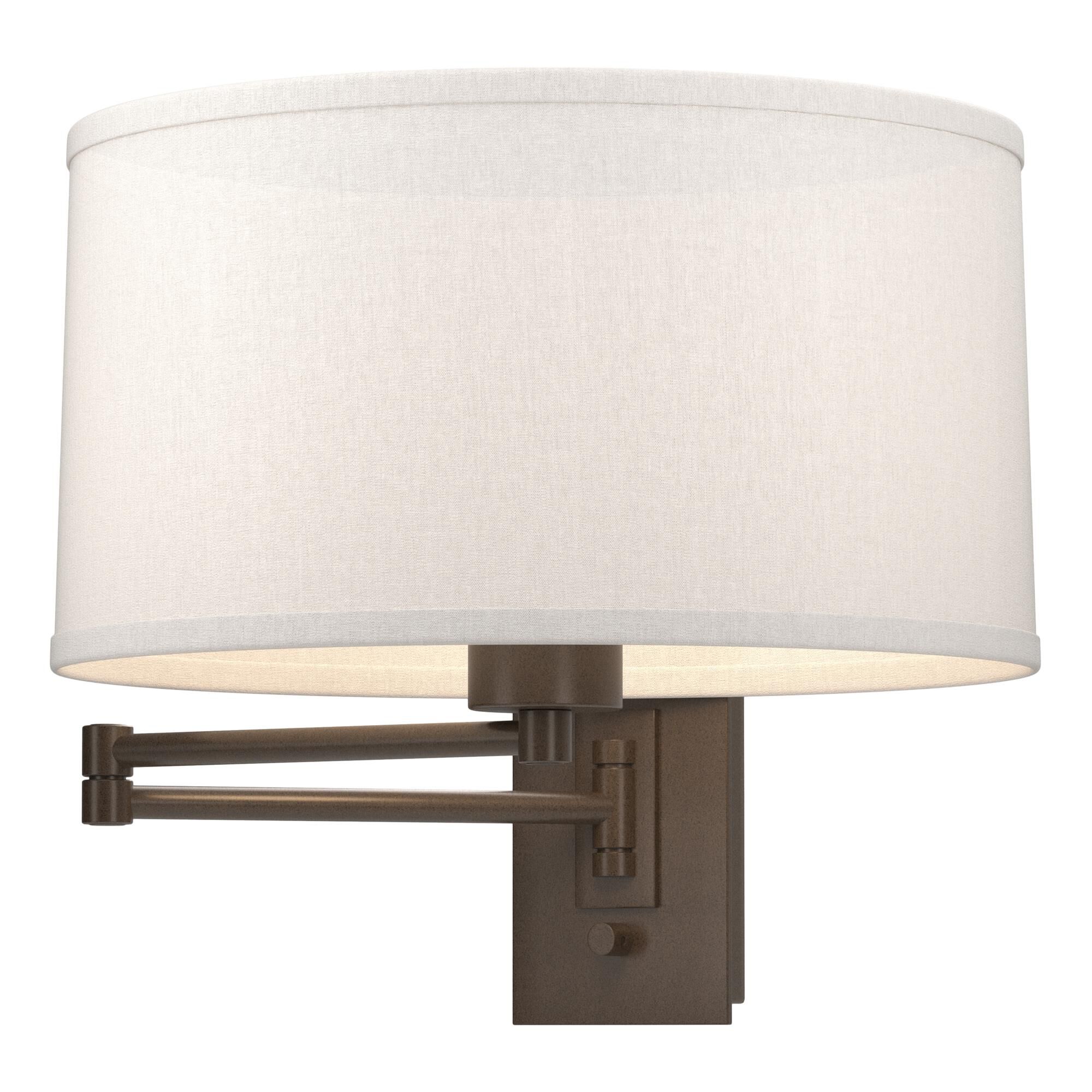 Shown in Bronze finish and Bronze glass and Light Grey shade