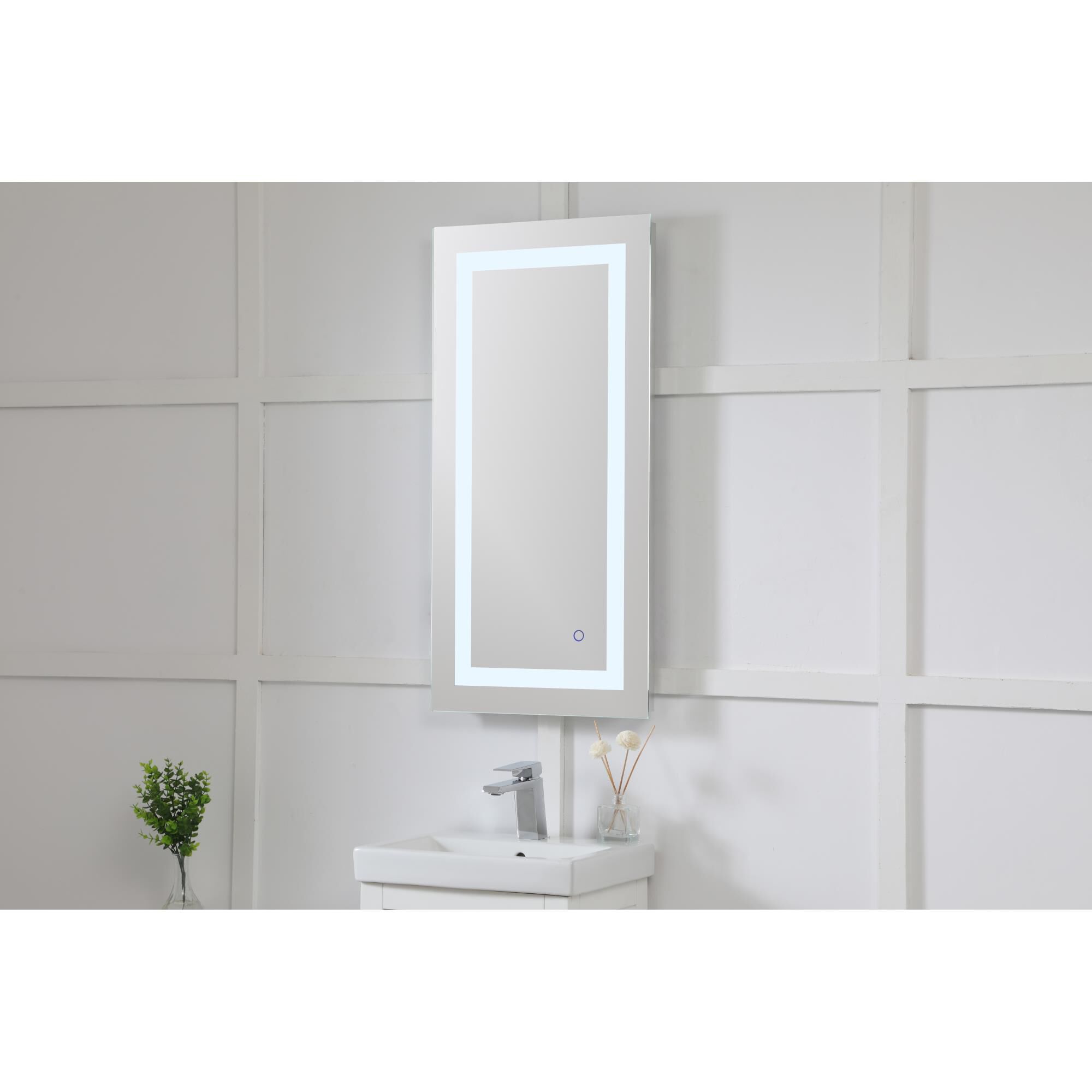 Helios LED Lighted Mirrors by Elegant Decor