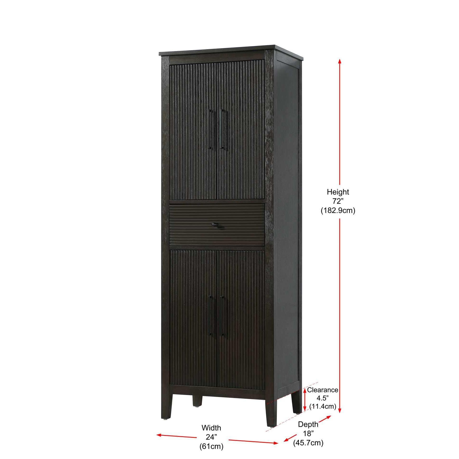 Shown in Chocolate Oak finish