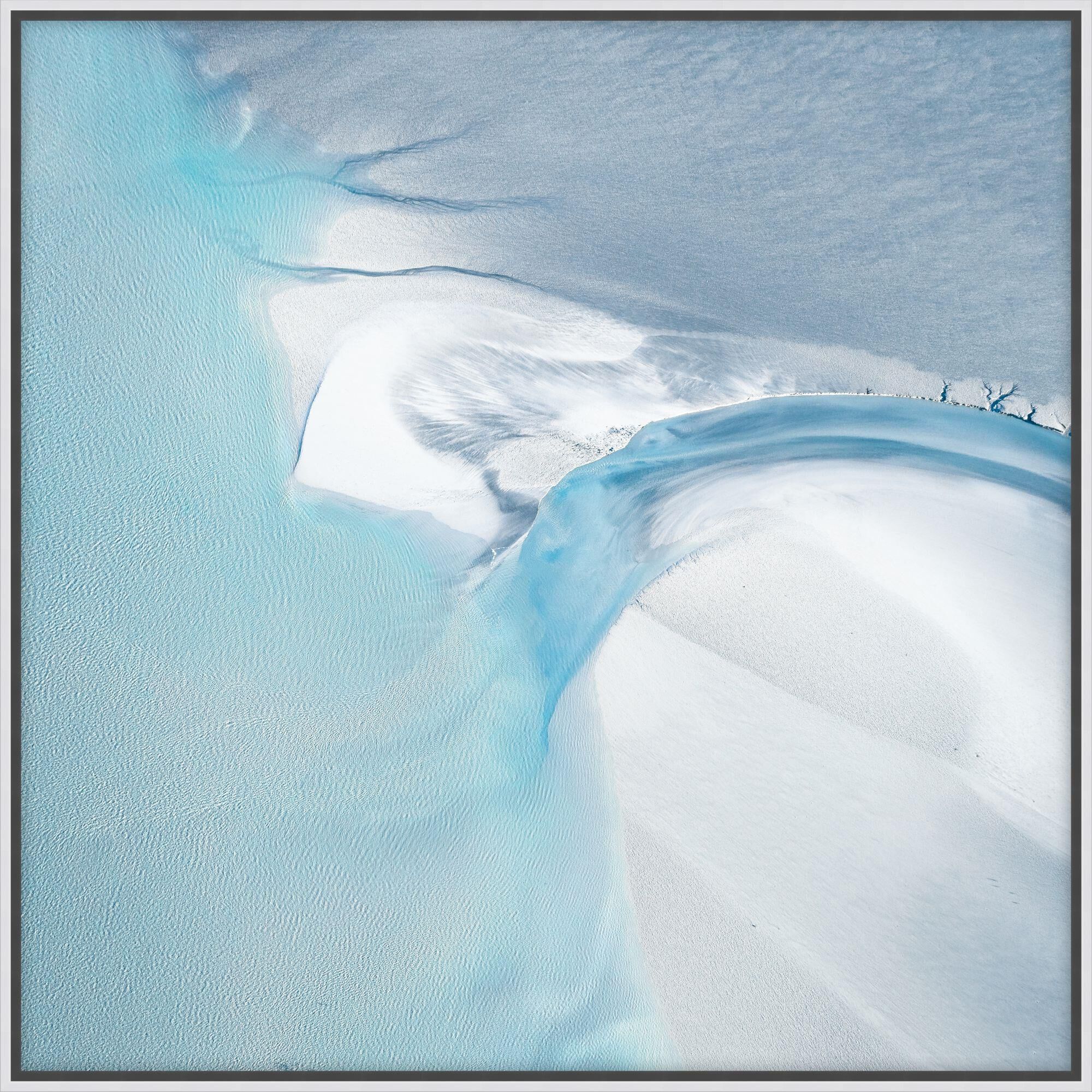 Aerial Artes Tidal Impressions Print by LEVEL57