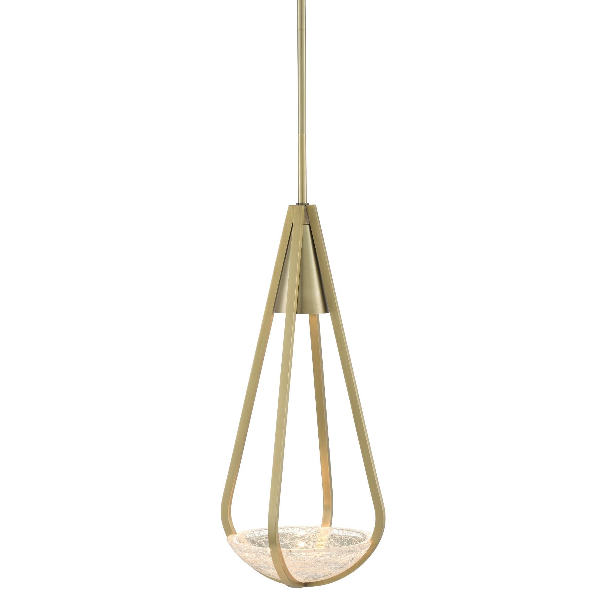 Nefertiti LED Mini Pendant by Currey and Company - Clearance