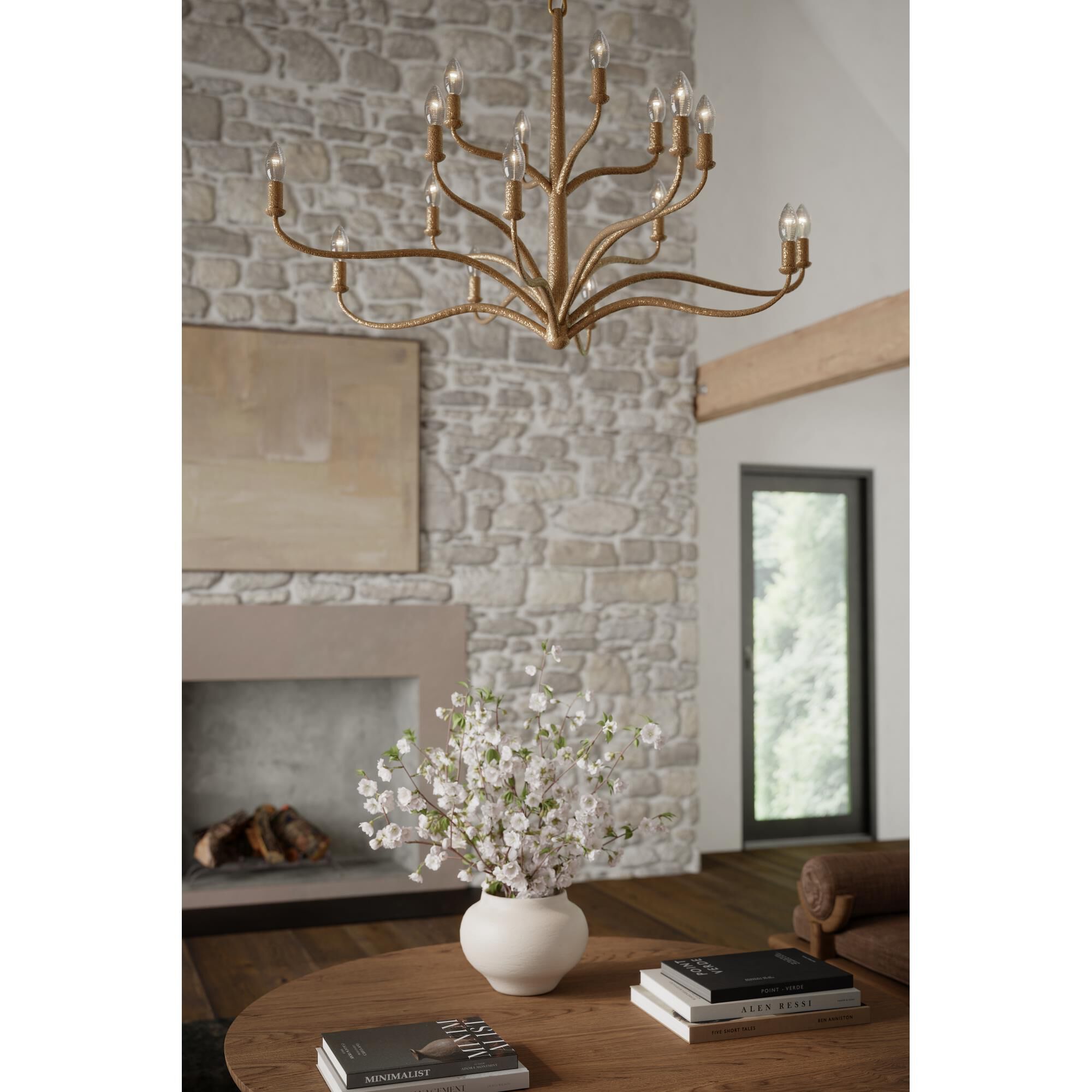 Dorianne 44 Inch Chandelier by Metropolitan Lighting