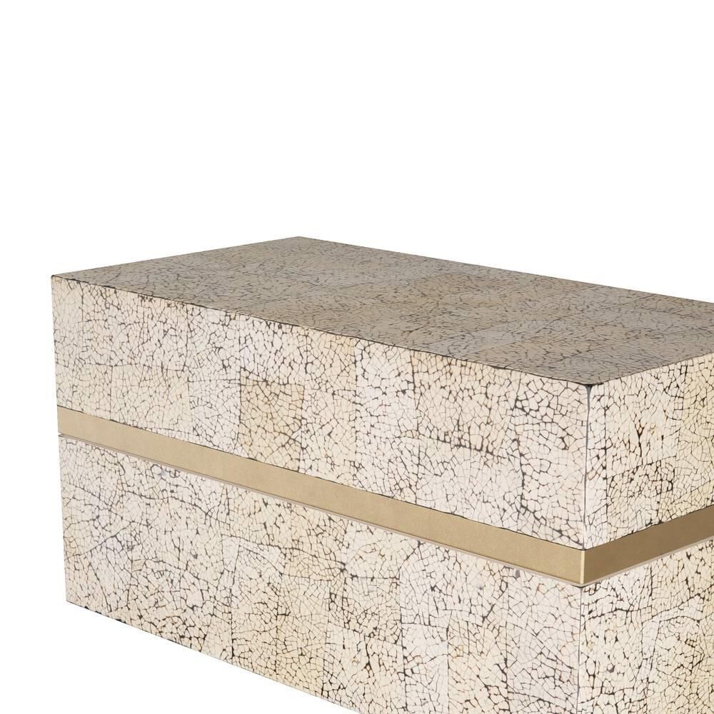 Shown in Ivory and Black finish