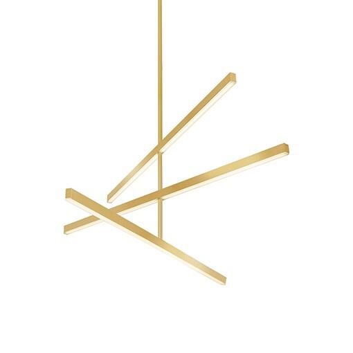 Vega 45 Inch Chandelier by Kuzco Lighting