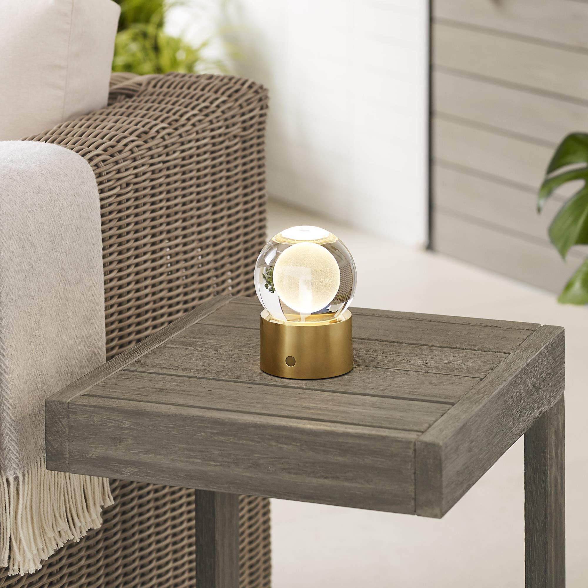 Sean Lavin Mina 6 Inch Rechargeable Cordless Lamp by Visual Comfort Modern Collection