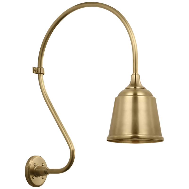 Thomas O'Brien Academy Barn Light 27 Inch Outdoor Wall Light by Visual Comfort Signature Collection