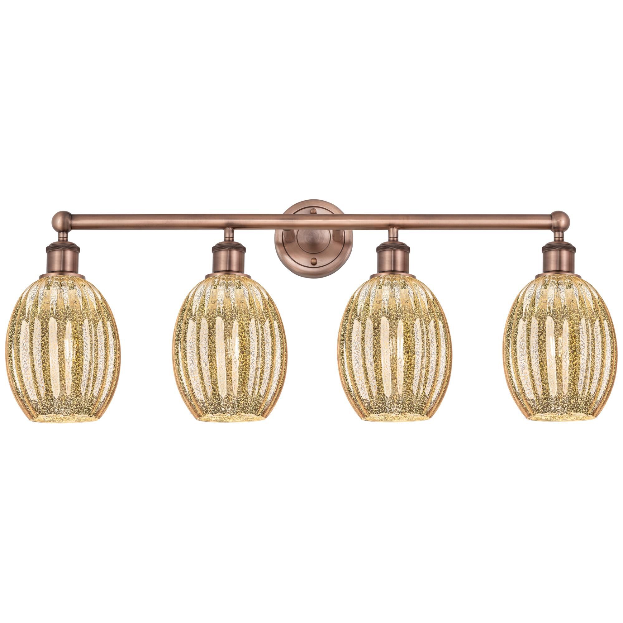 Shown in Antique Copper finish and Mercury glass