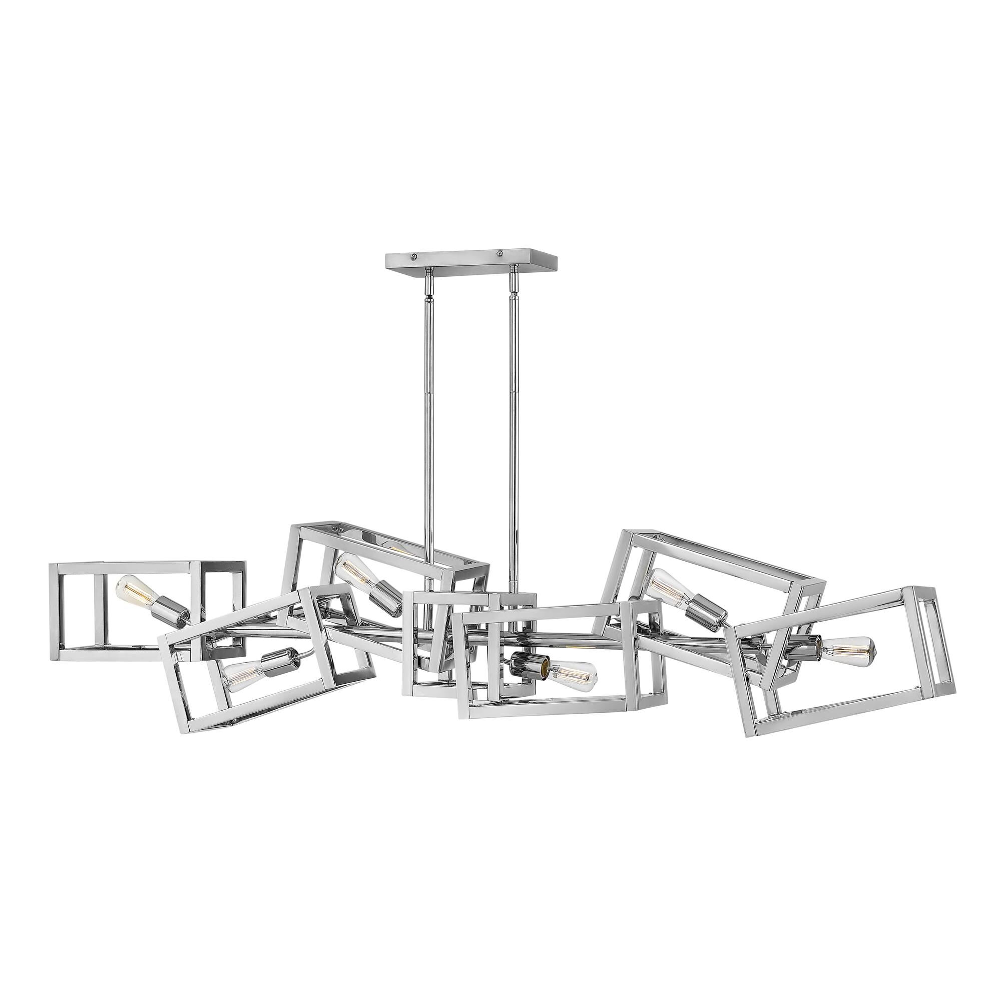 Ensemble Large Linear Chandelier,