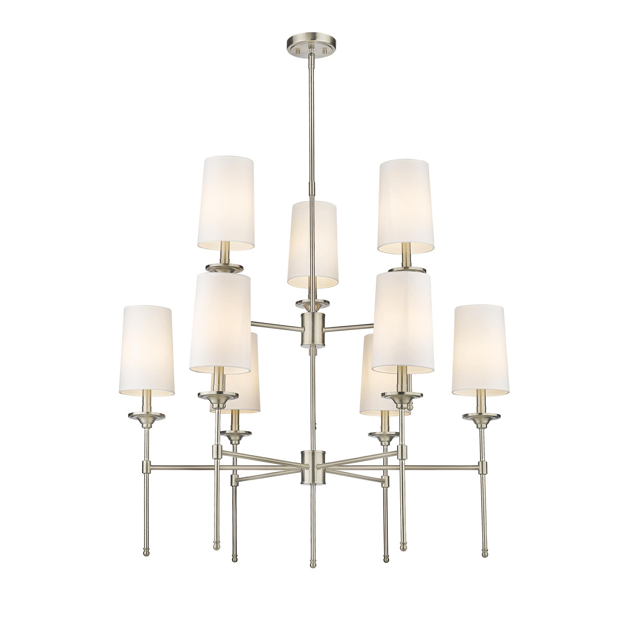 Emily 38 Inch 9 Light Chandelier by Z-Lite