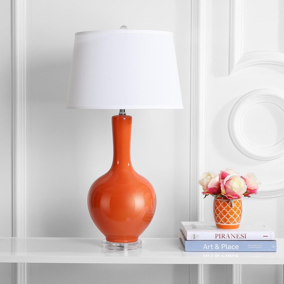 Blanche Gourd 32 Inch Table Lamp by Safavieh