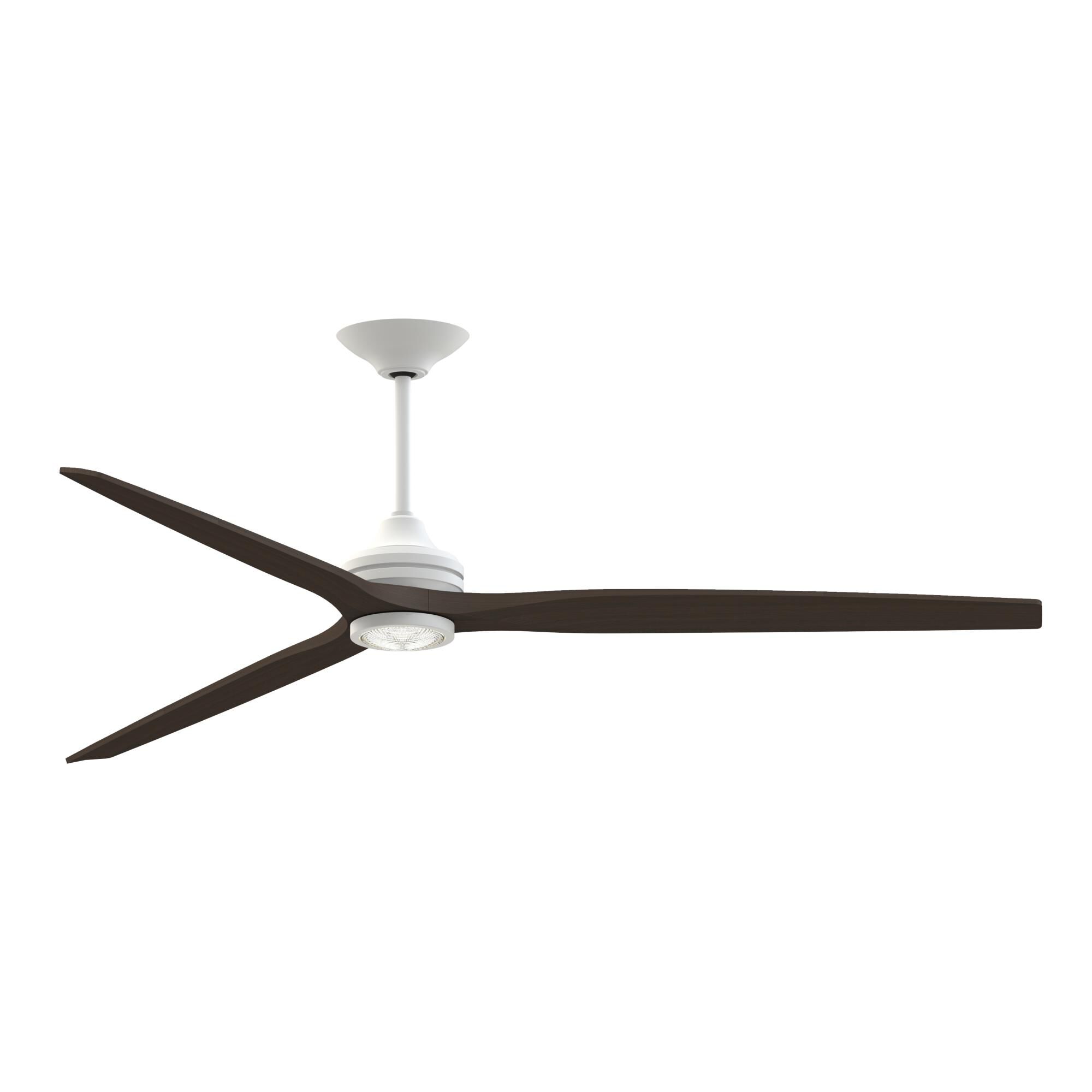 Shown in Matte White finish and Frosted Fresnel glass