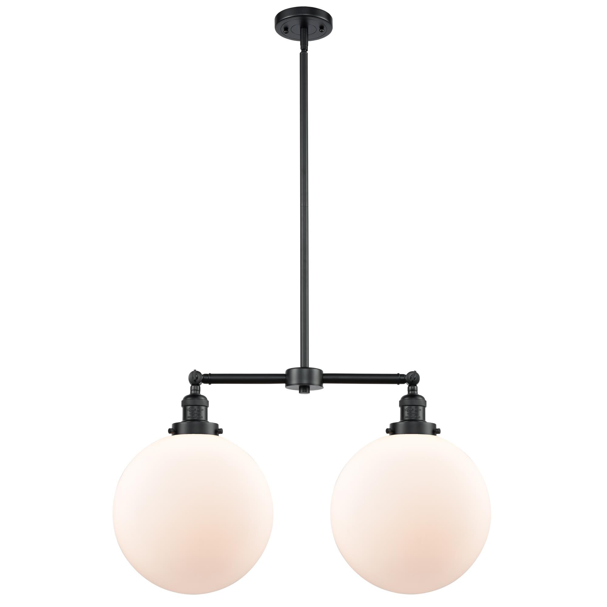 Bruno Marashlian XX-Large Beacon 27 Inch 2 Light Linear Suspension Light by Innovations Lighting