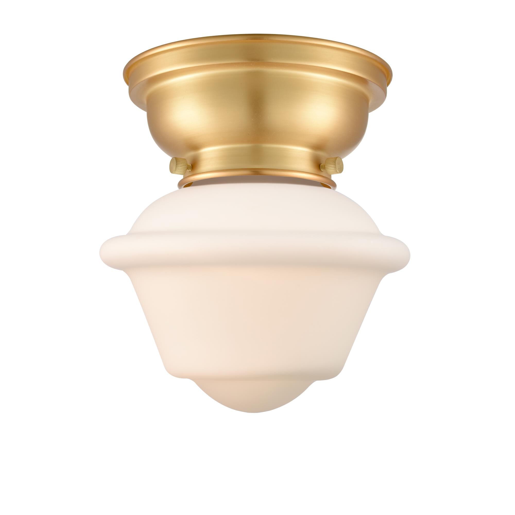 Bruno Marashlian Small Oxford 7 Inch 1 Light Flush Mount by Innovations Lighting