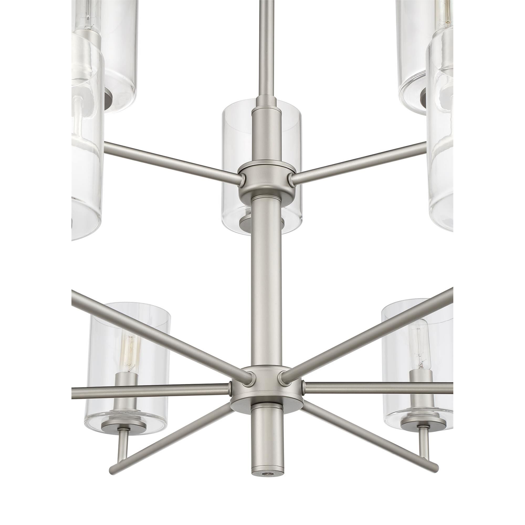 Shown in Satin Nickel finish