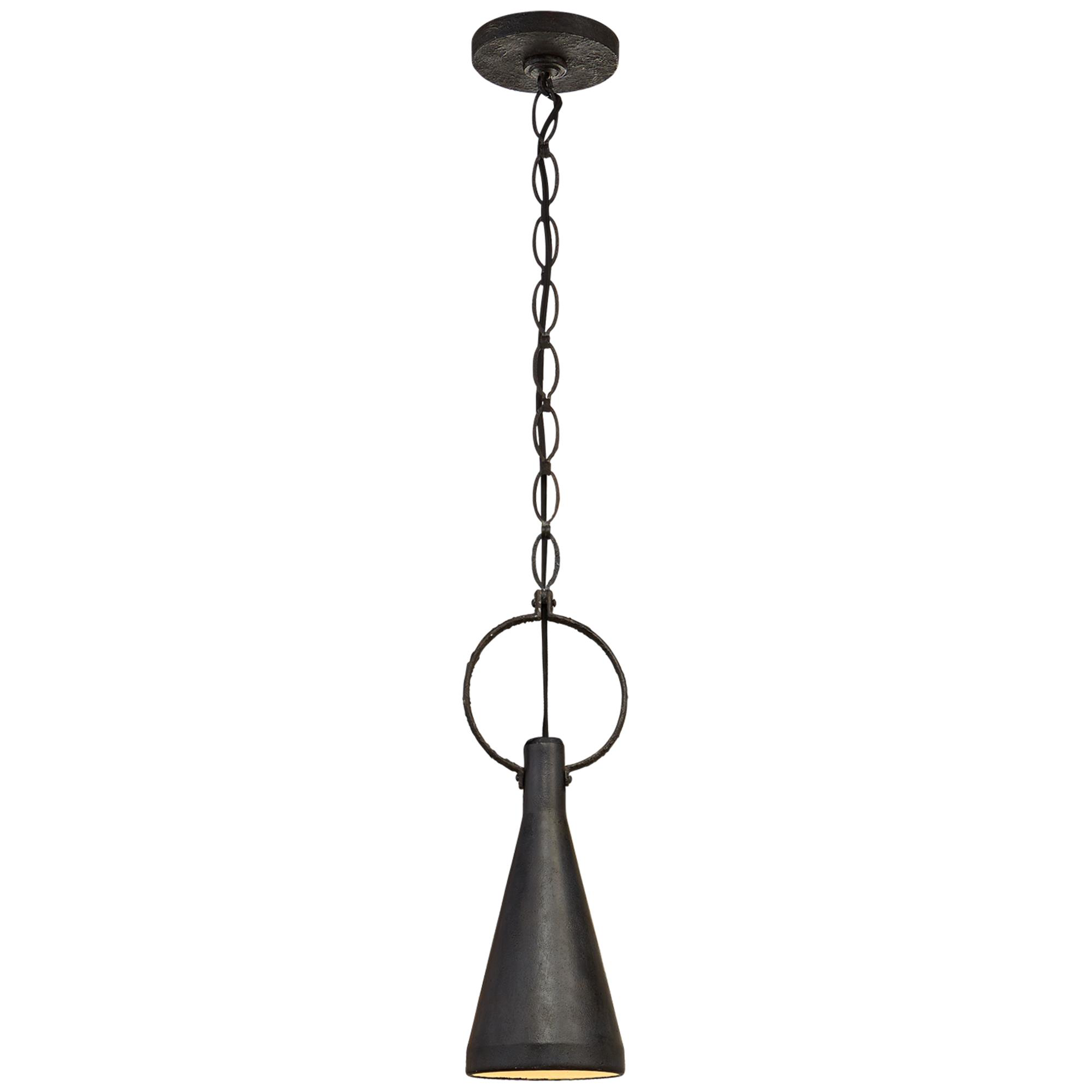 Shown in Natural Rusted Iron finish and Aged Iron shade