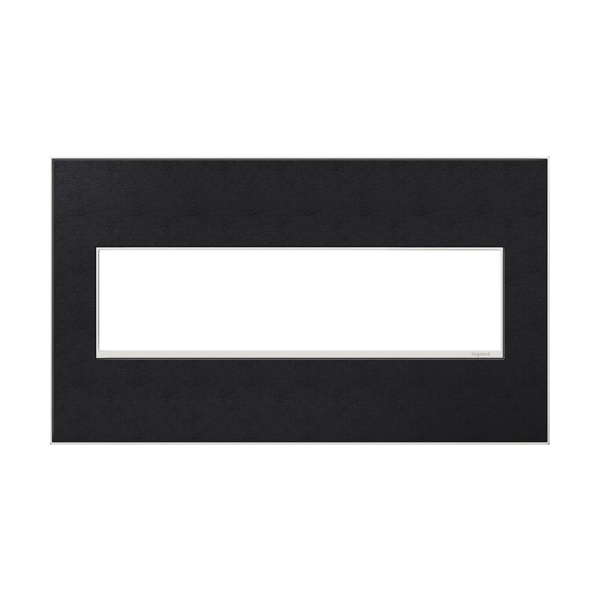 adorne Real Materials 4 Gang Wall Plate by Legrand