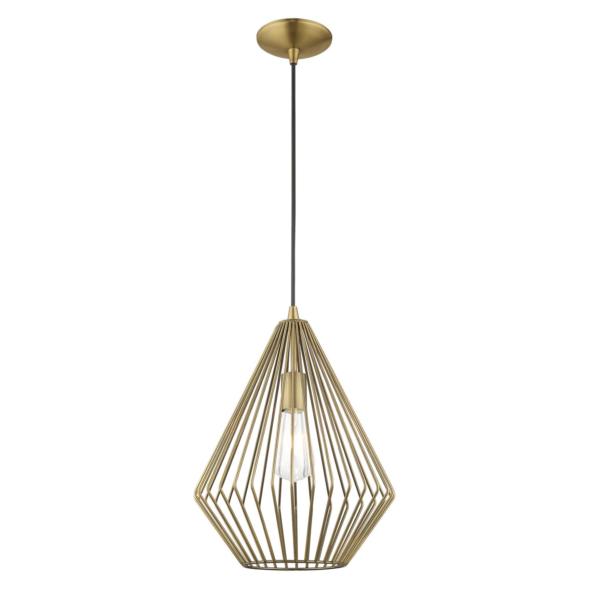 Livex Lighting Geometric Mini Pendant