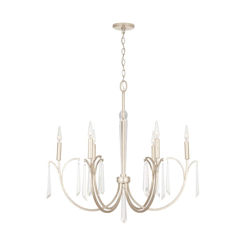 Gwyneth 33 Inch 6 Light Chandelier by Capital Lighting Fixture Company