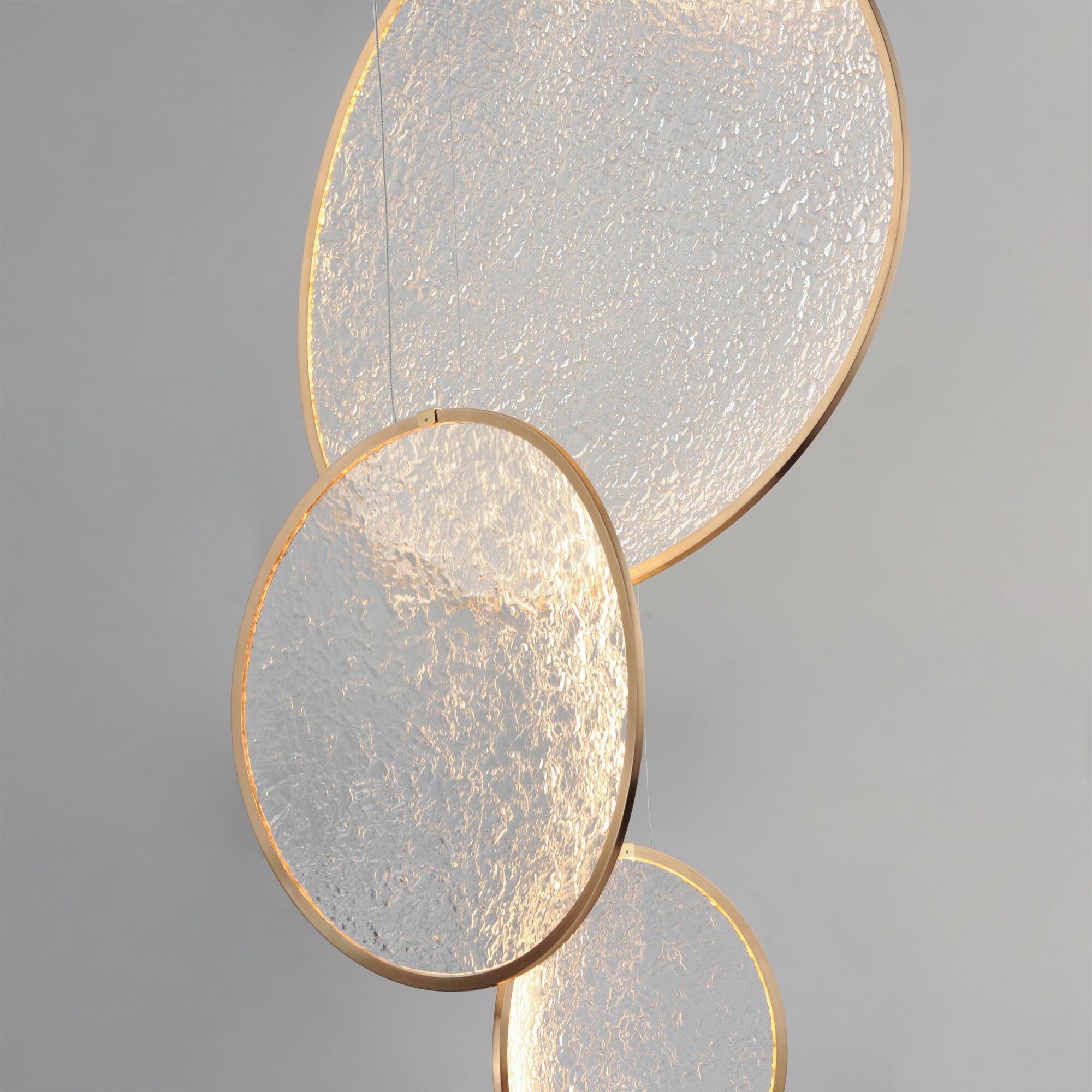 Moonscapes 27 Inch Multi Light Pendant,