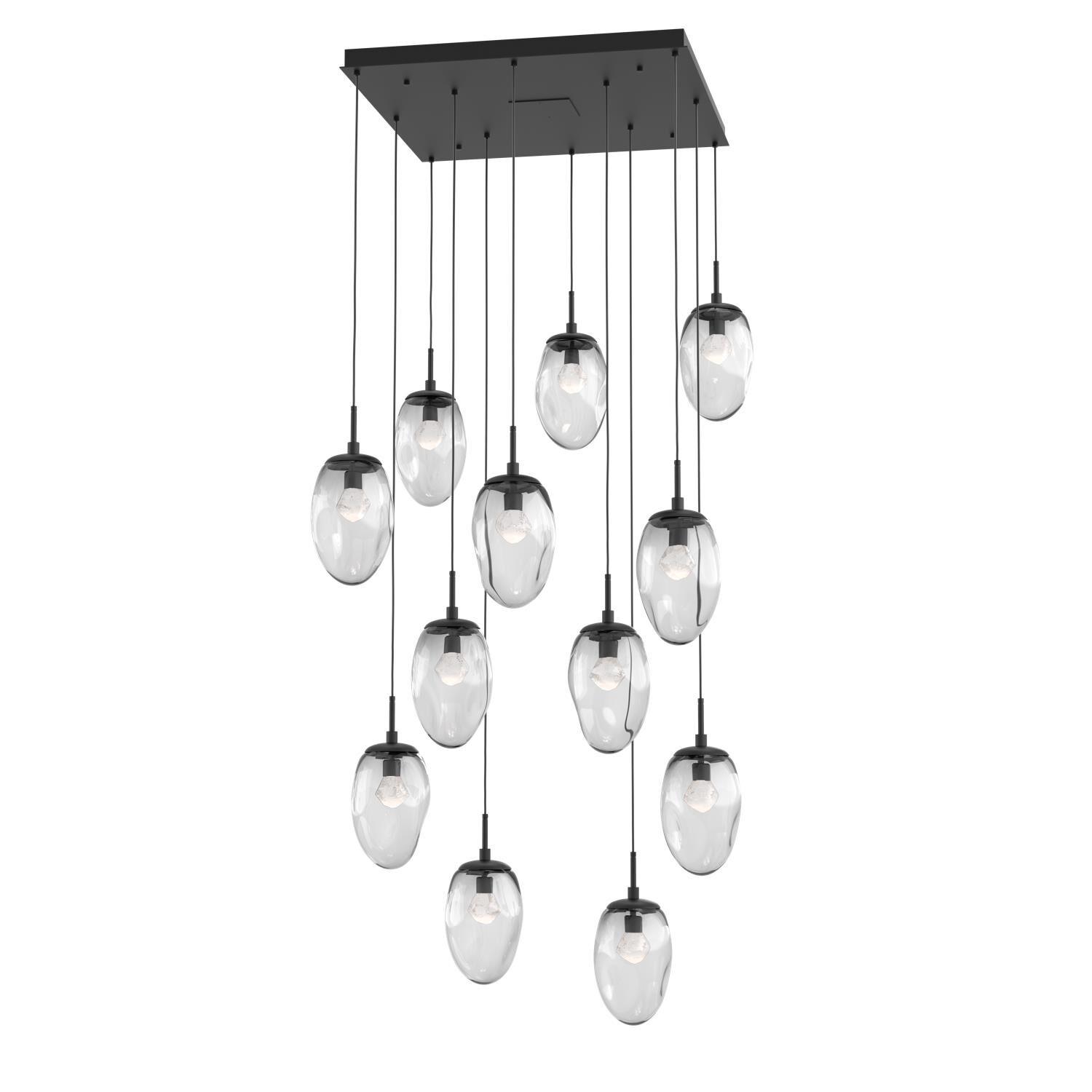 Levi Wilson Nebula 38 Inch 12 Light LED Multi Light Pendant by Hammerton Studio