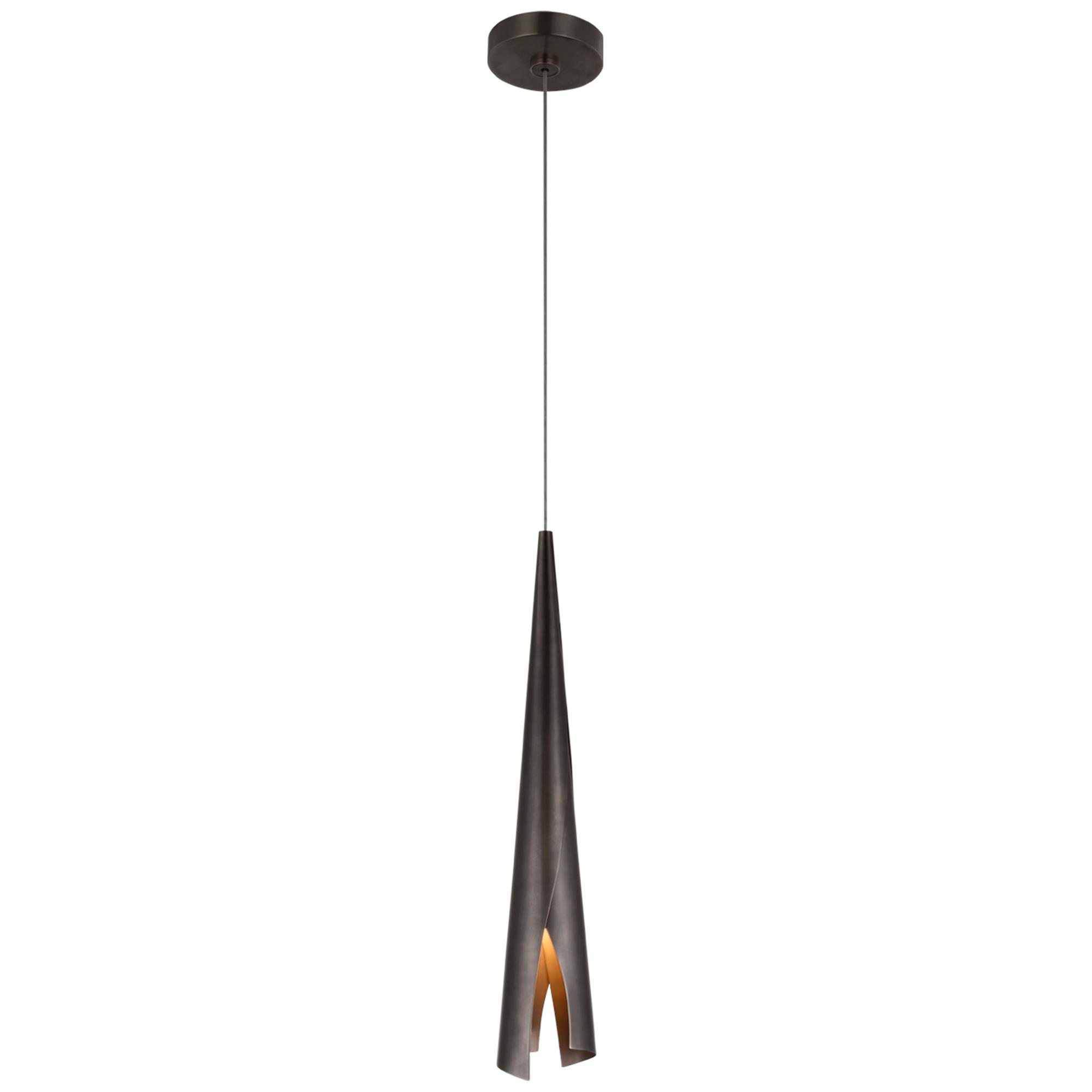 Shown in Bronze finish and No Option shade