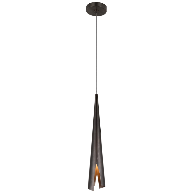 Visual Comfort Signature Collection Kelly Wearstler Piel 3 Inch LED Mini Pendant