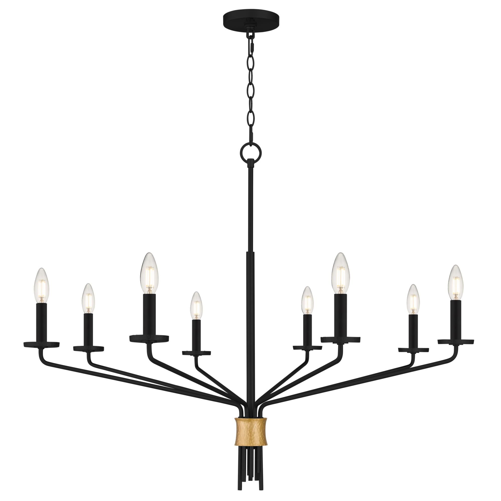 Alexander 40 Inch Chandelier by Quoizel