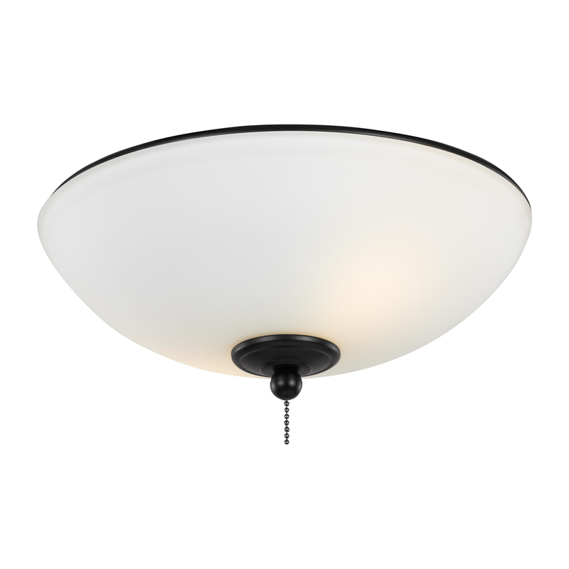 4 Inch 2 Light Fan Light Kit by Visual Comfort Fan