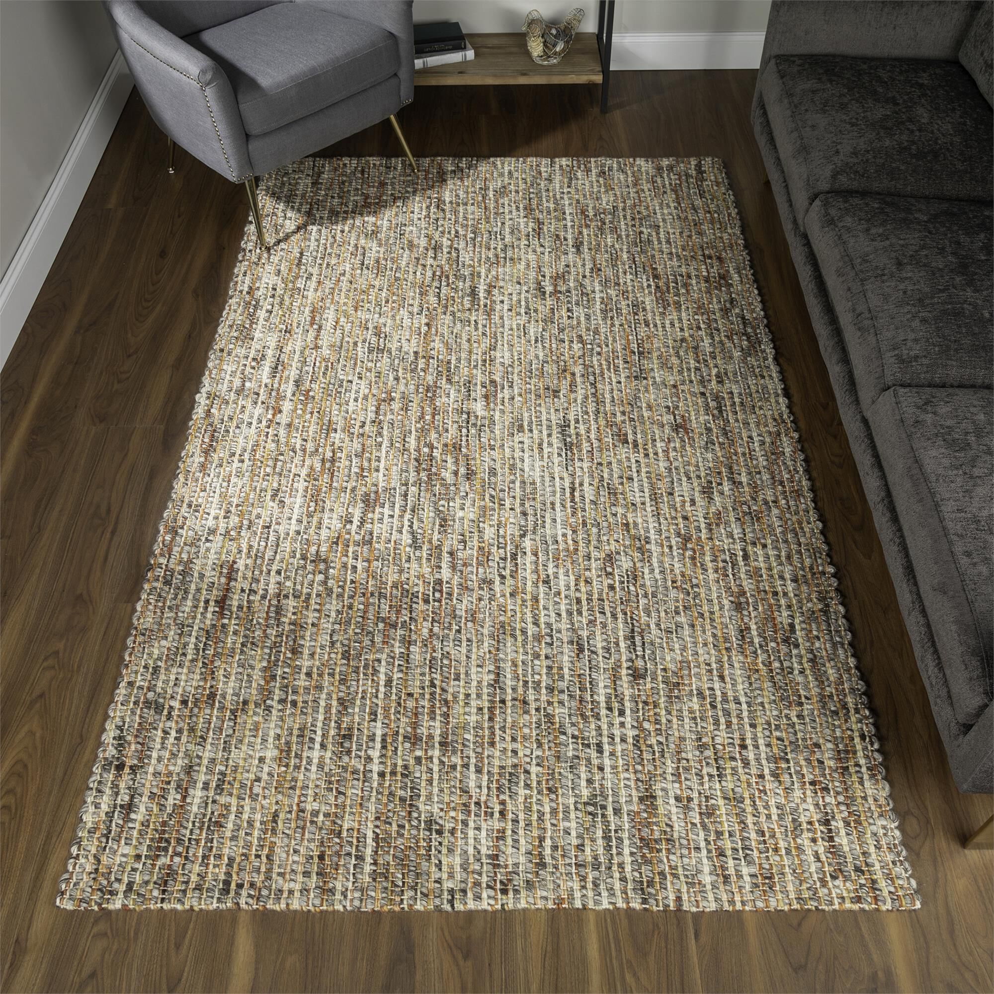 Bondi BD1 Hand Loomed Wool Area Rug,