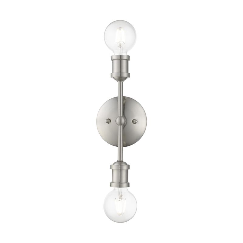 Lansdale 12 Inch 2 Light Bath Vanity Light by Livex Lighting