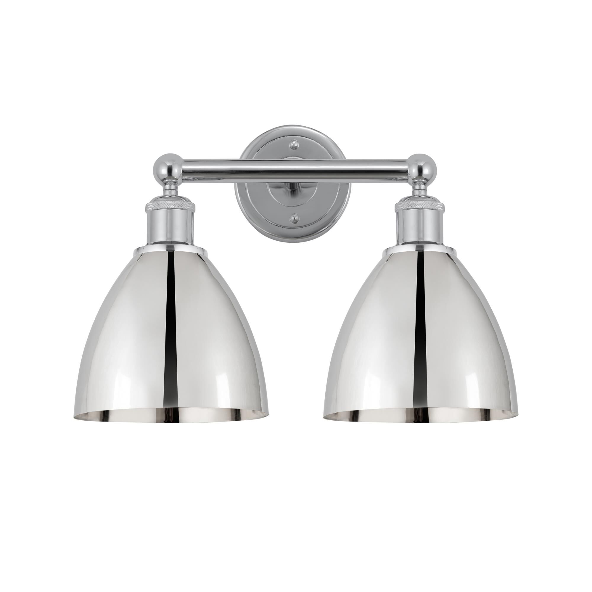 Shown in Polished Chrome finish and Polished Chrome shade