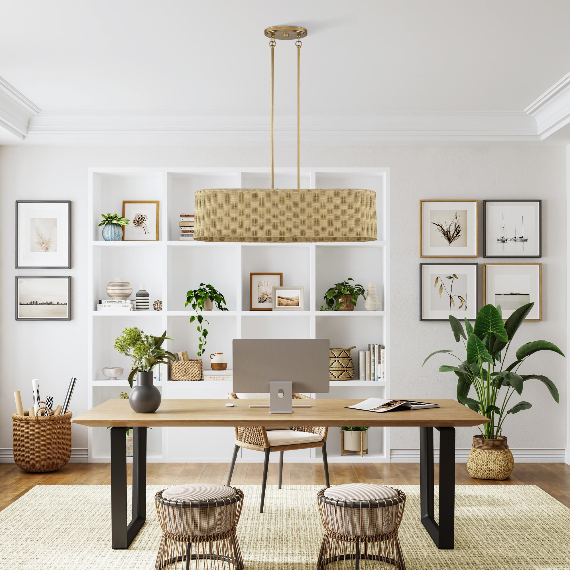 Weavington 36 Inch Linear Suspension Light by Livex Lighting