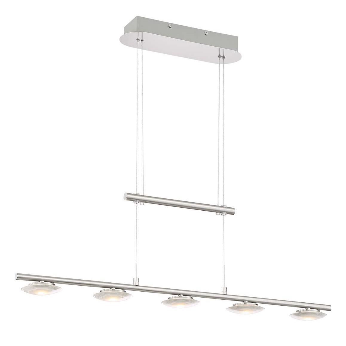 Santiago 33 Inch 5 Light LED Linear Suspension Light by Arnsberg