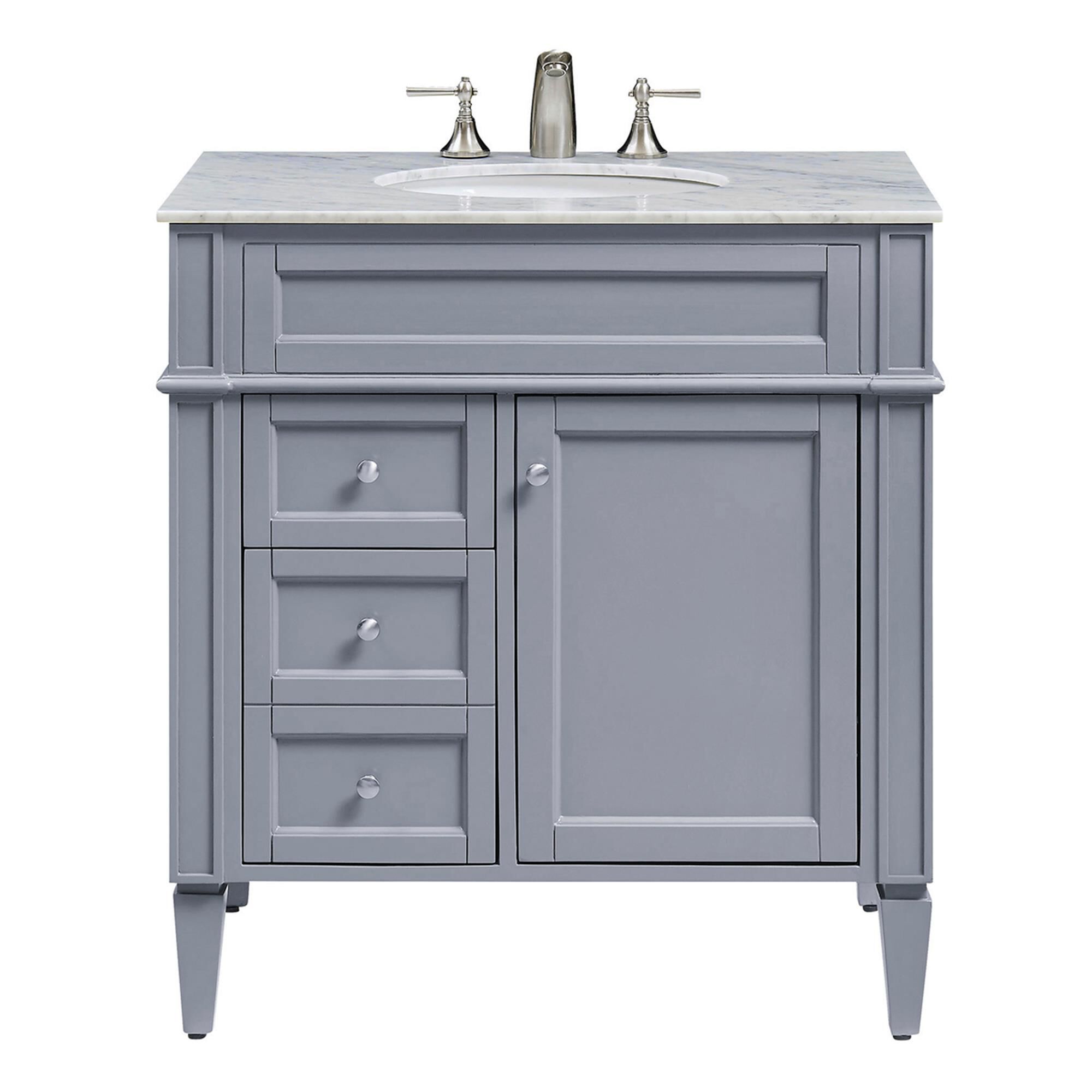Shown in Grey finish