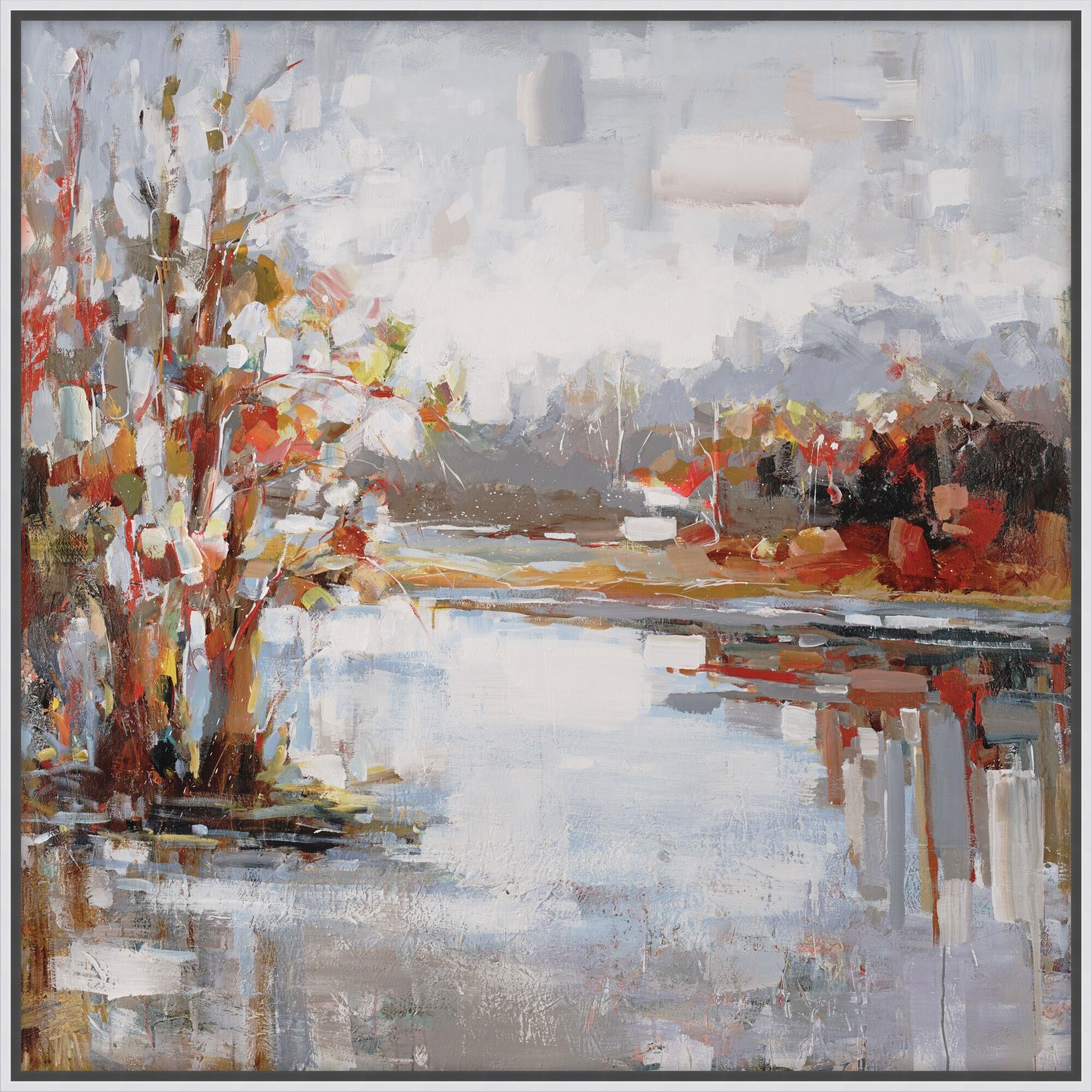 Icy Skies Print by LEVEL57