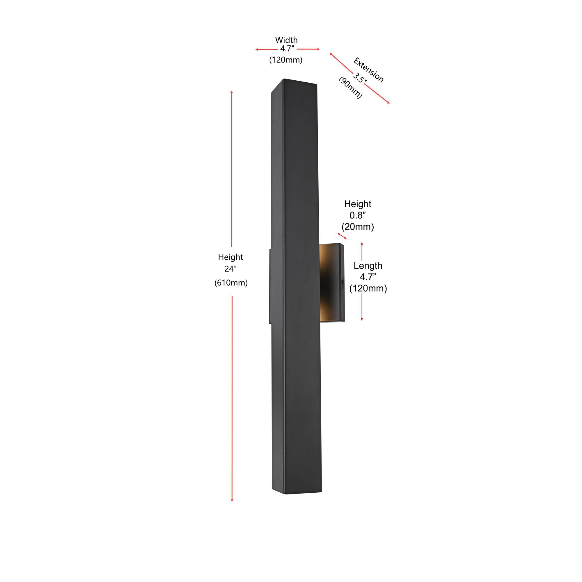 Shown in Black finish