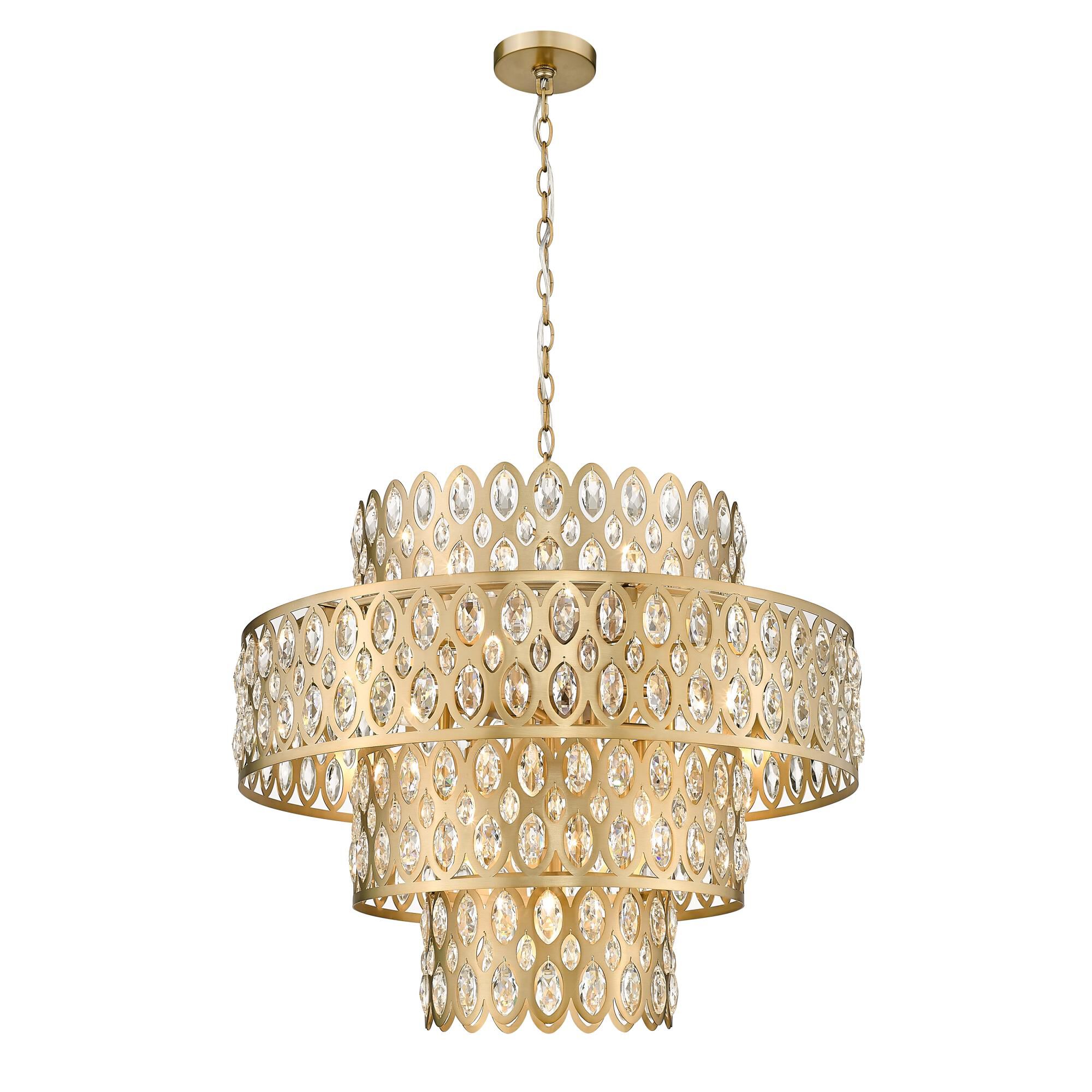 Dealey 25 Inch 13 Light Chandelier by Z-Lite