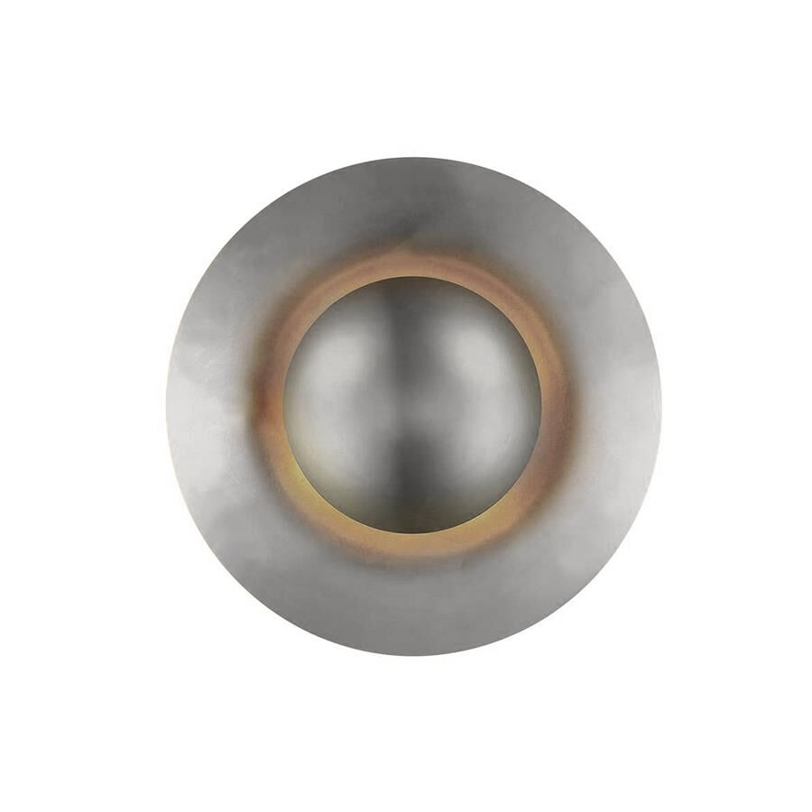 Shown in Silver Leaf finish and White Diffuser glass