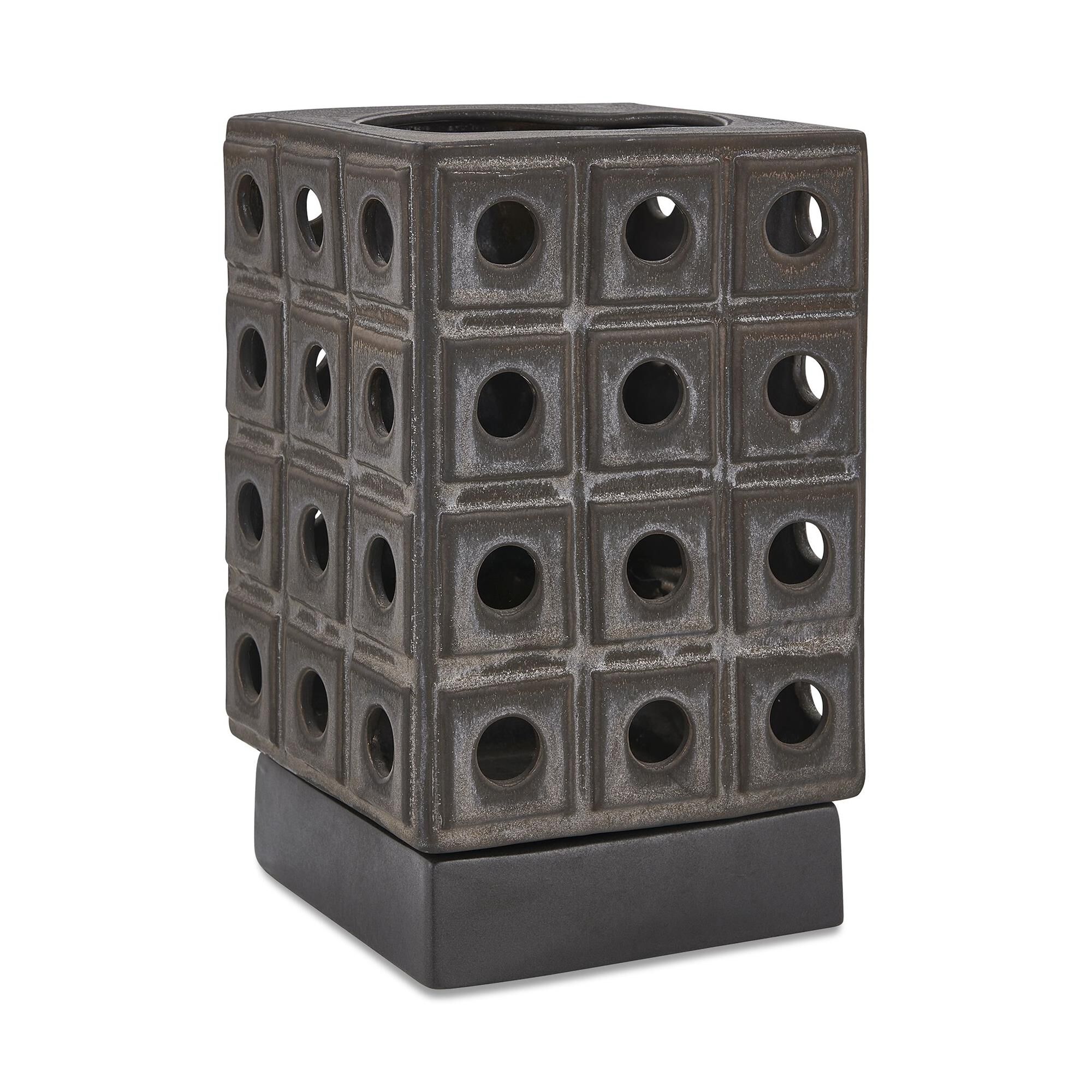 Shown in Brown, Gray finish