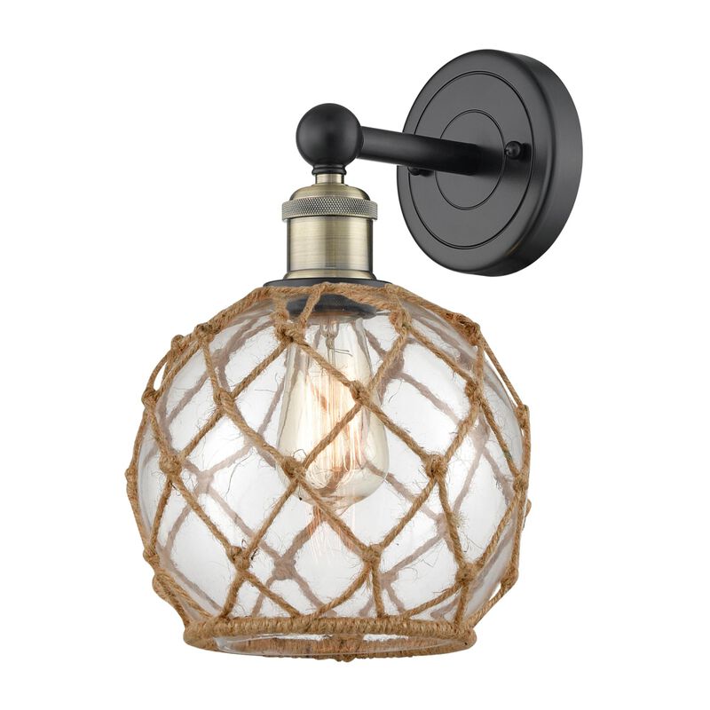Bruno Marashlian Farmhouse Rope 12 Inch Wall Sconce by Innovations Lighting