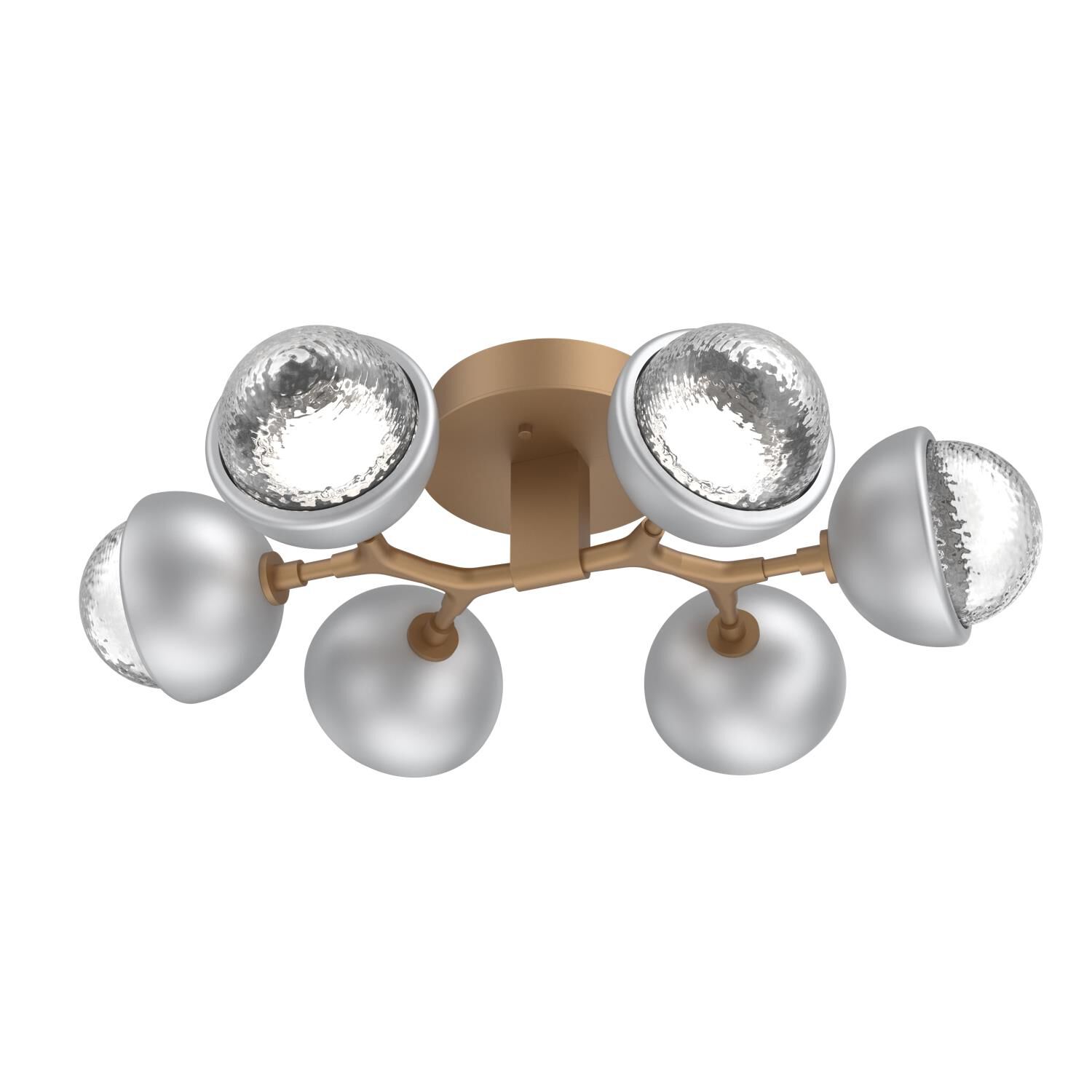 Levi Wilson Cabochon 27 Inch Flush Mount by Hammerton Studio