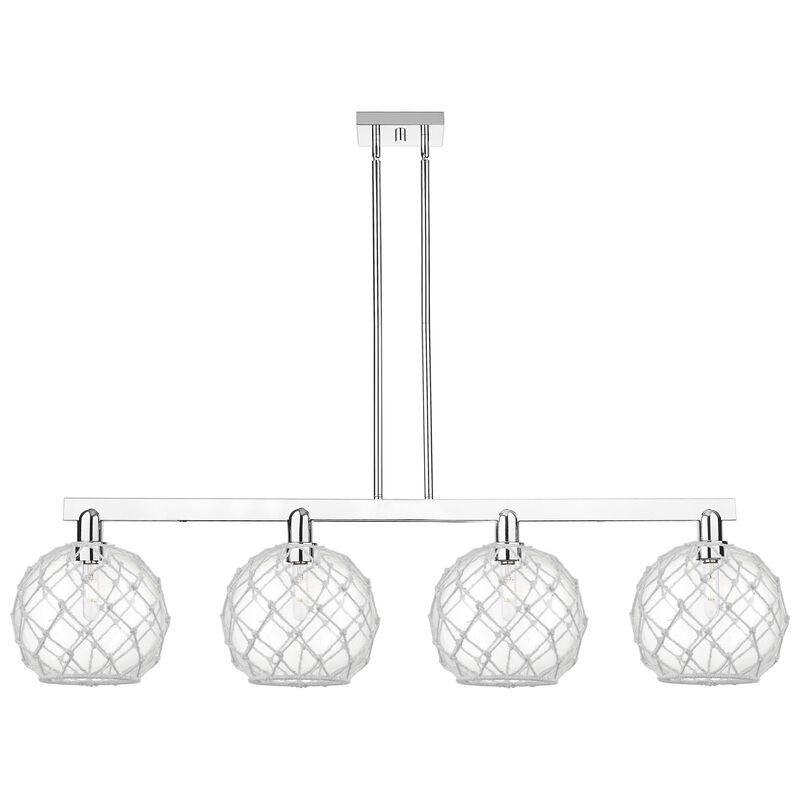 Bruno Marashlian Farmhouse Rope 53 Inch Linear Suspension Light by Innovations Lighting