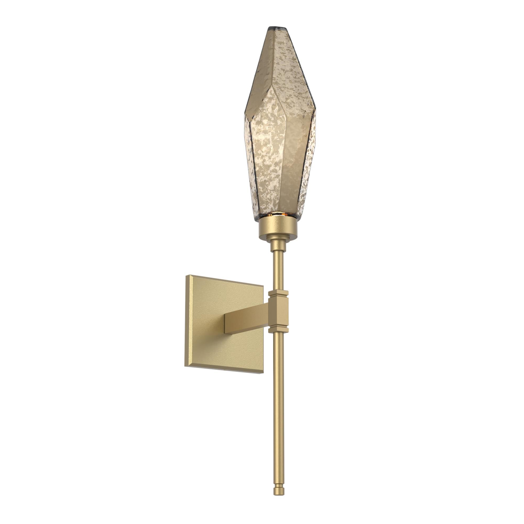 Rock Crystal Wall Sconce by Hammerton Studio