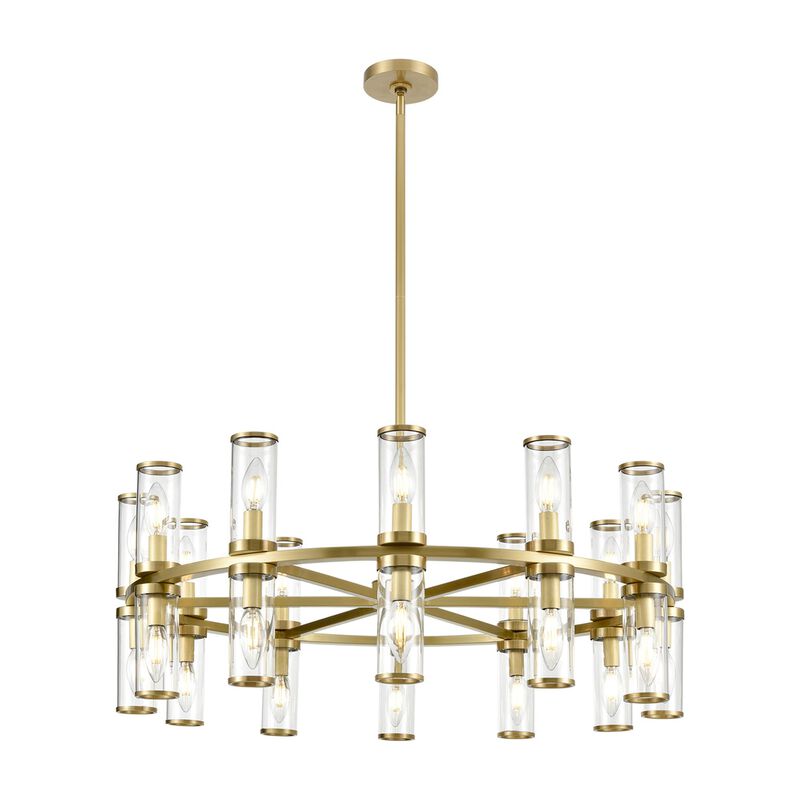 Revolve 33 Inch 24 Light Chandelier by Alora Lighting